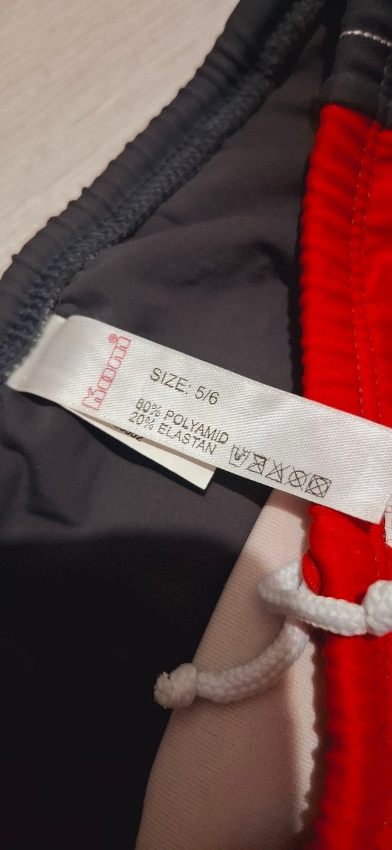 Erkek Çocuk Kırmızı Biker Mayo - Görsel 5