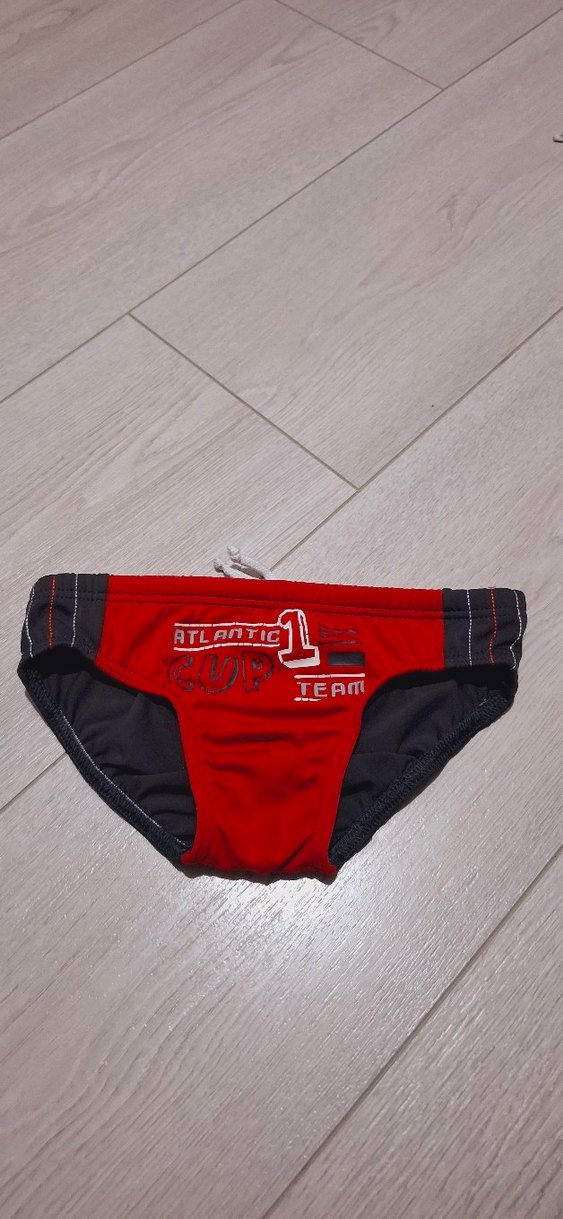 Erkek Çocuk Kırmızı Biker Mayo - Görsel 2