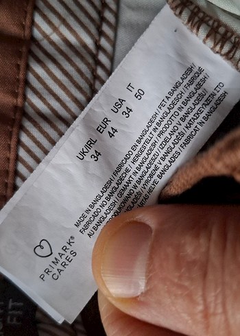 Kahverengi Kemerli Erkek Mini Şort - Görsel 3