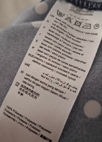 Lacivert Puantiyeli Midi Yağmurluk - Görsel 12