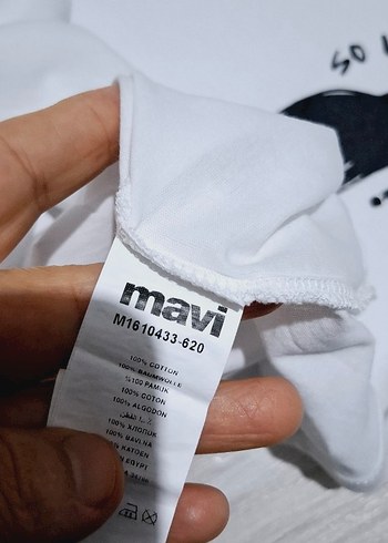 Baskılı Beyaz Hamile Tişörtü - Görsel 4