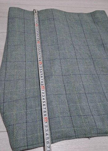 Gri Midi Hamile Etek - Görsel 10