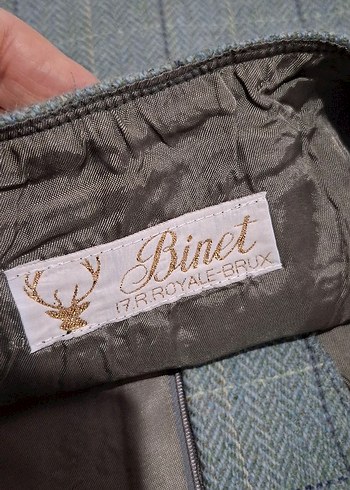 Gri Midi Hamile Etek - Görsel 8