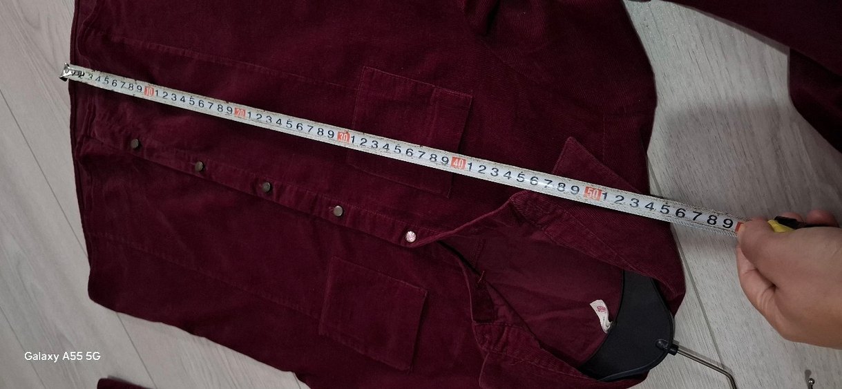 Bordo Süet Kadın Gömlek - Görsel 5