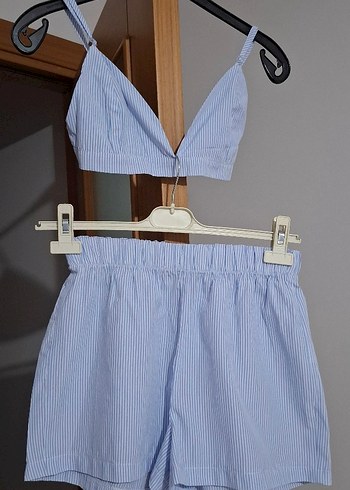 Mavi Mini Street Wear Sütyen - Görsel 3