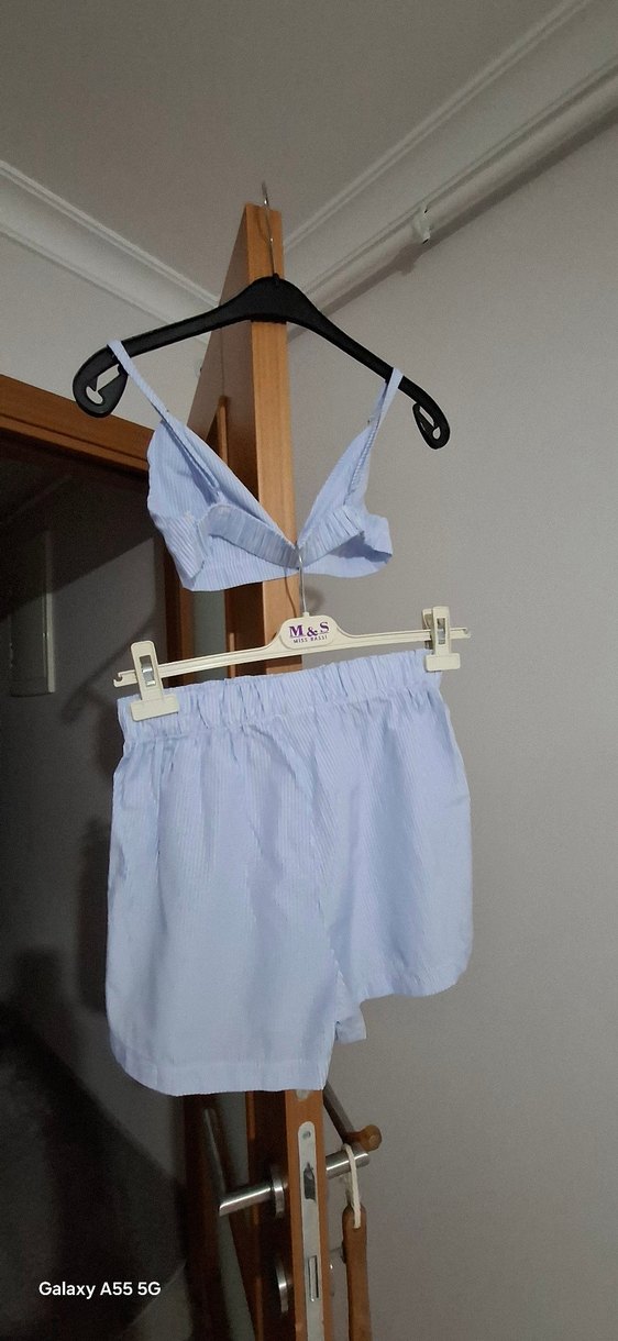 Mavi Mini Street Wear Sütyen - Görsel 4