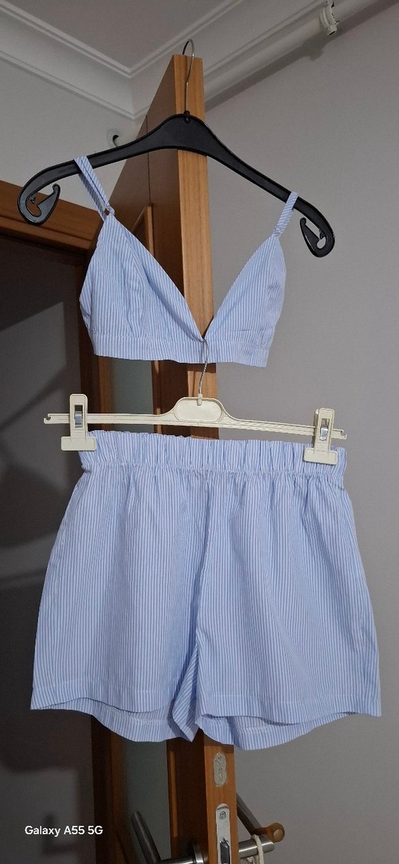 Mavi Mini Street Wear Sütyen - Görsel 2