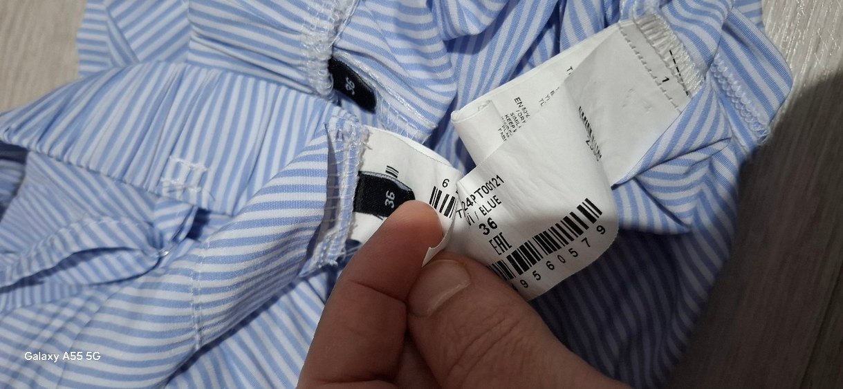 Mavi Mini Street Wear Sütyen - Görsel 5