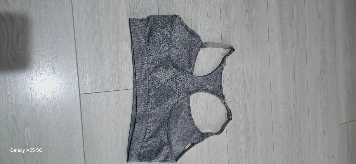 Gri Midi Spor Sütyeni - Görsel 2