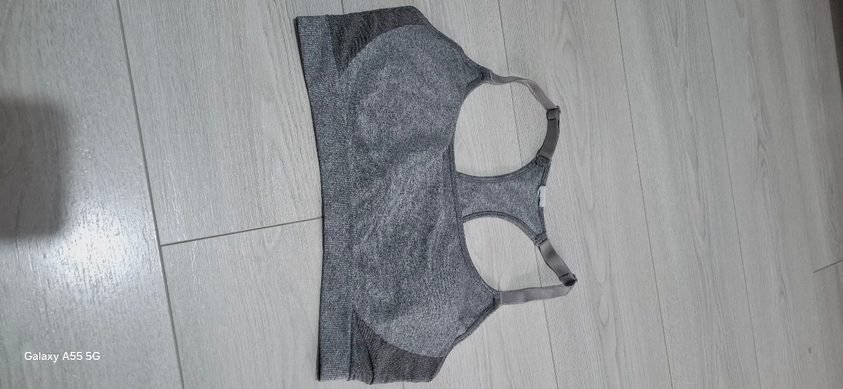 Gri Midi Spor Sütyeni - Görsel 3