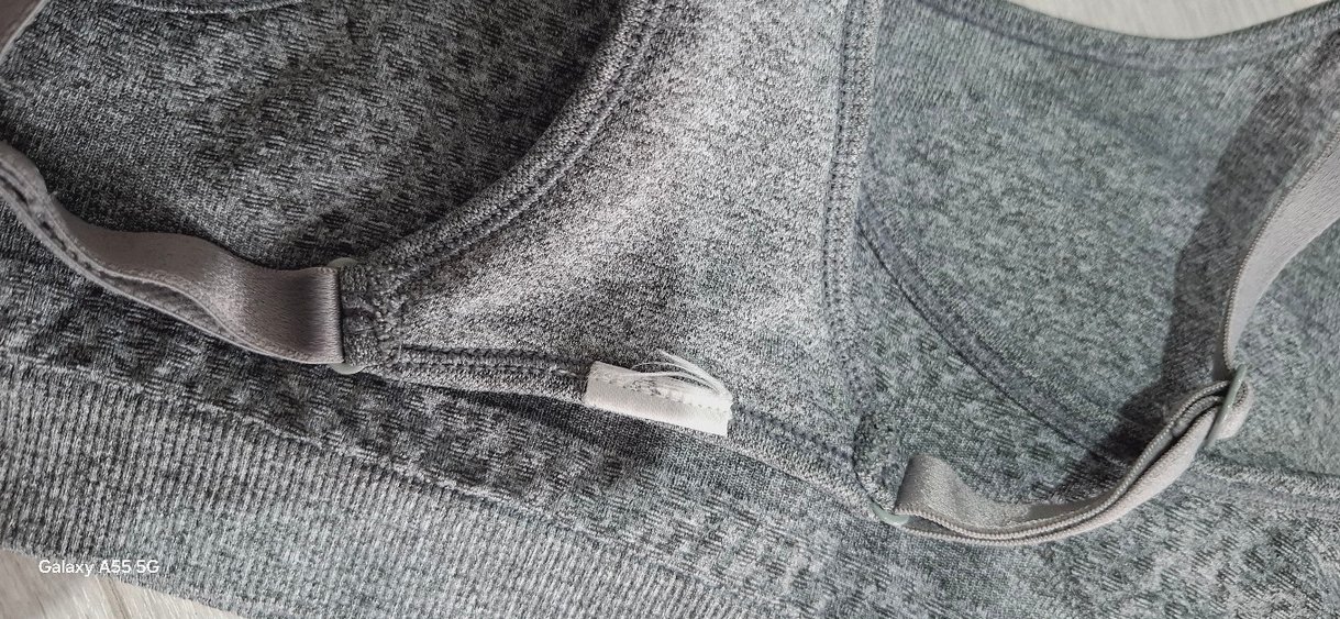 Gri Midi Spor Sütyeni - Görsel 5