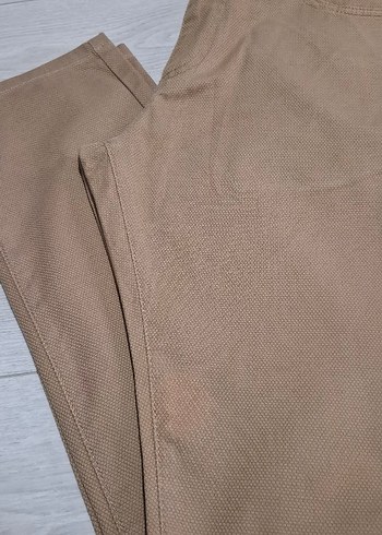 Bej Erkek Rahat Kesim Pantolon - Görsel 12