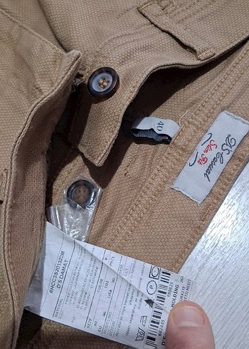 Bej Erkek Rahat Kesim Pantolon - Görsel 6