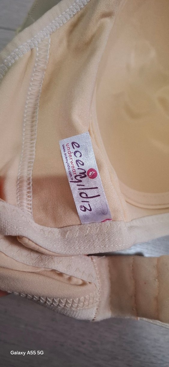 Bej Minimalist Bohem Sütyen - Görsel 5