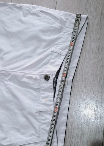 Beyaz Regular Fit Erkek Pantolon - Görsel 9