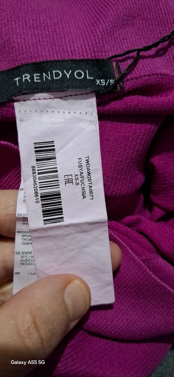 Mor Renkli Kadın Spor Taytı - Görsel 5