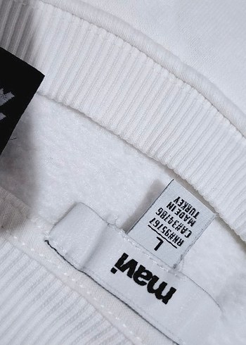 Beyaz Mickey Baskılı Kadın Sweatshirt - Görsel 7