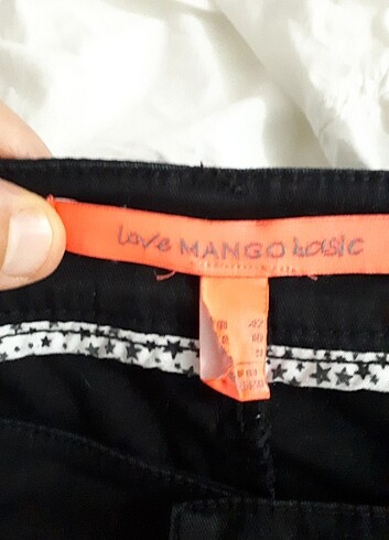 xl Beden siyah Renk #MANGO MARKA SİYAH PANTOLUN 