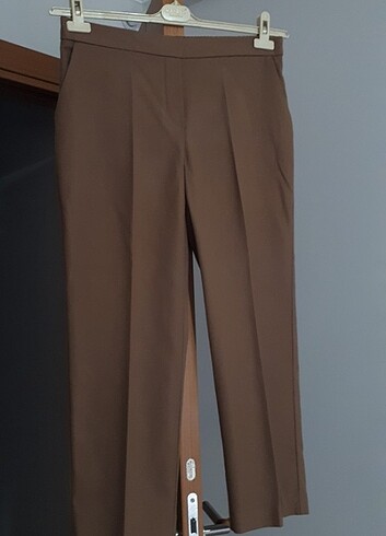 #ZARA MARKA TABA RENGİ PANTOLON 