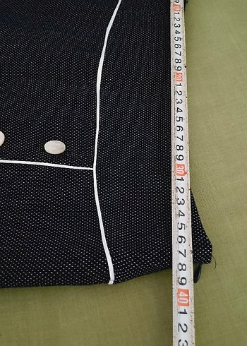 Düğmeli Midi Hamile Kot Etek - Görsel 10