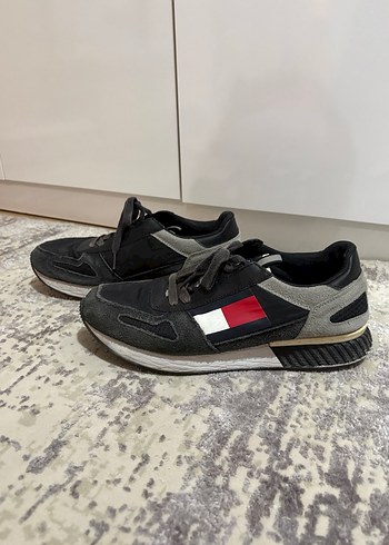 Gri Baskılı Erkek Spor Ayakkabı tommy hilfer - Görsel 2