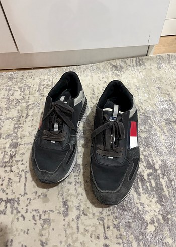 Gri Baskılı Erkek Spor Ayakkabı tommy hilfer - Görsel 3