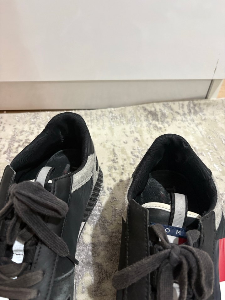 Gri Baskılı Erkek Spor Ayakkabı tommy hilfer - Görsel 4