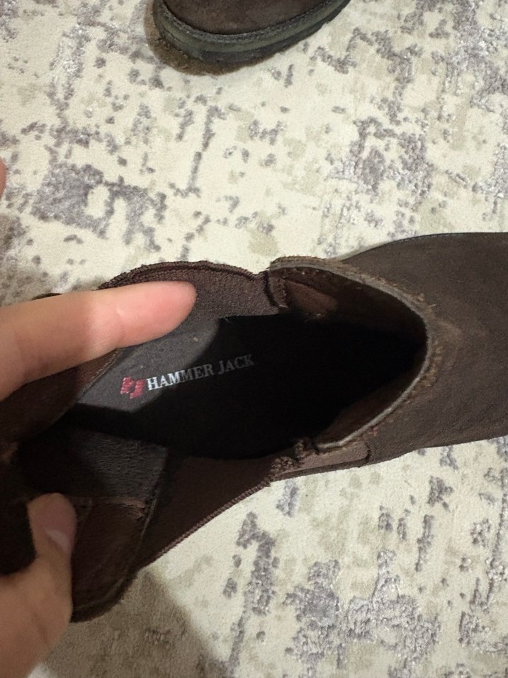 Kahverengi Erkek Street Style Bot hummerjack - Görsel 4