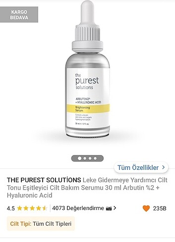 The purest solutions leke serumu