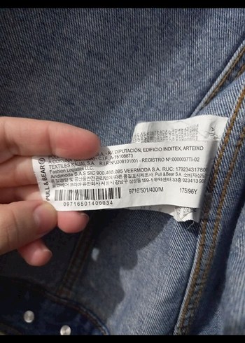 m Beden gri Renk Gri Kapüşonlu Denim Ceket