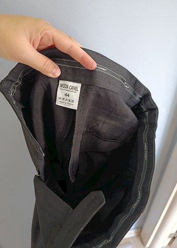 44 Beden siyah Renk Kumaş Pantolon
