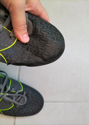 Gri Erkek Spor Ayakkabı Bağcıkları - Görsel 5