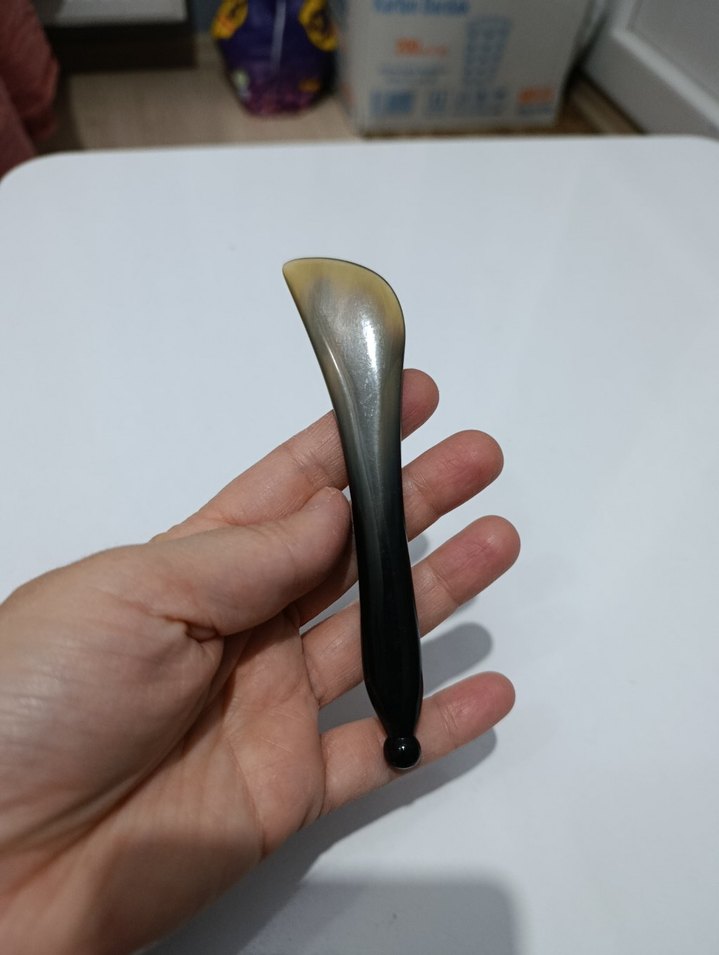 Doğal Taş Gua Sha Yüz Masaj Aleti - Görsel 4