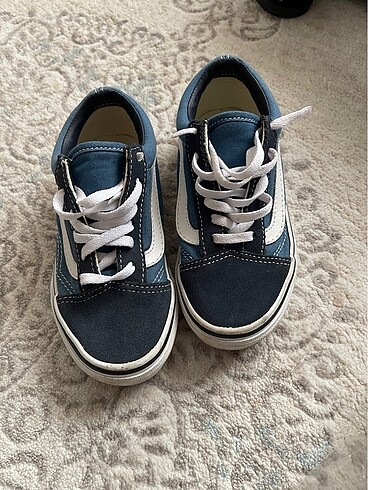 27 Beden mavi Renk Vans çocuk ayakkabı