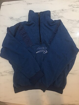 Vintage Lacivert Sweatshirt
