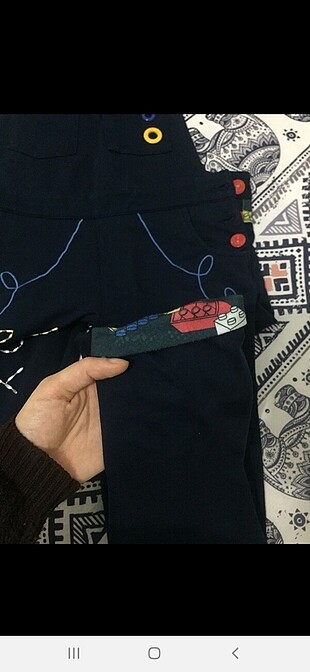 38 Beden Bayan askılı kot