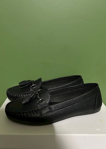 Diğer Krokodil Desenli Loafer