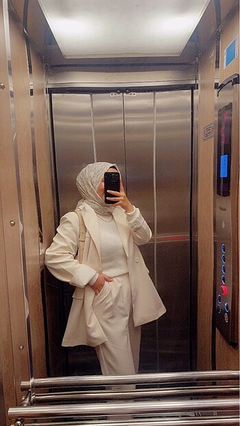Tesettür blazer ceket