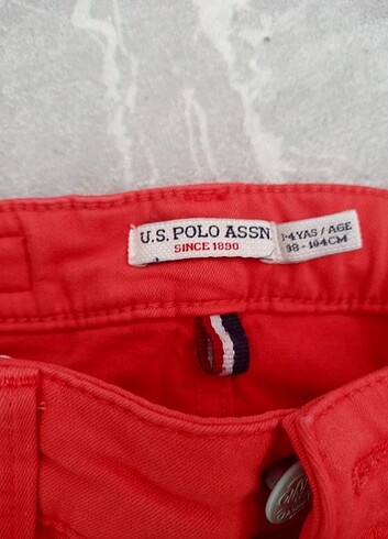 4 Yaş Beden Polo kız ocuk pantplon