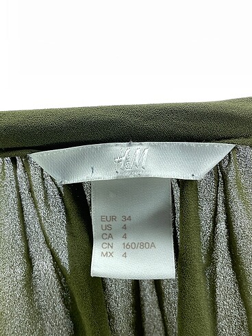 34 Beden haki Renk H&M Gömlek %70 İndirimli.