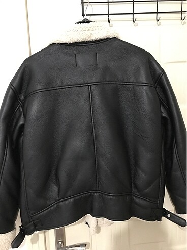 l Beden siyah Renk Biker mont