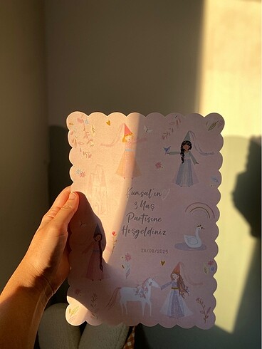 Beden Renk Meri Meri Doğum Günü Kartı