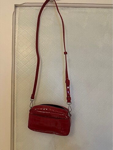 Stradivarius Stradivarius Timsah Desenli Mini çanta