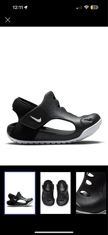 erkek bebek nike sandalet