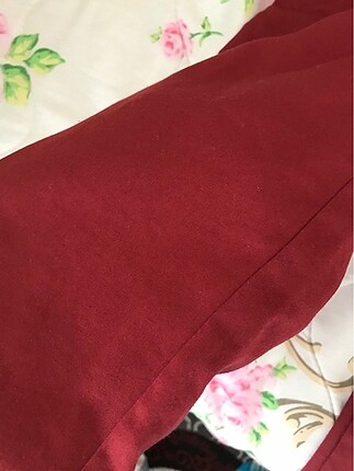 10 Yaş Beden bordo Renk Kız Çocuk pantolon