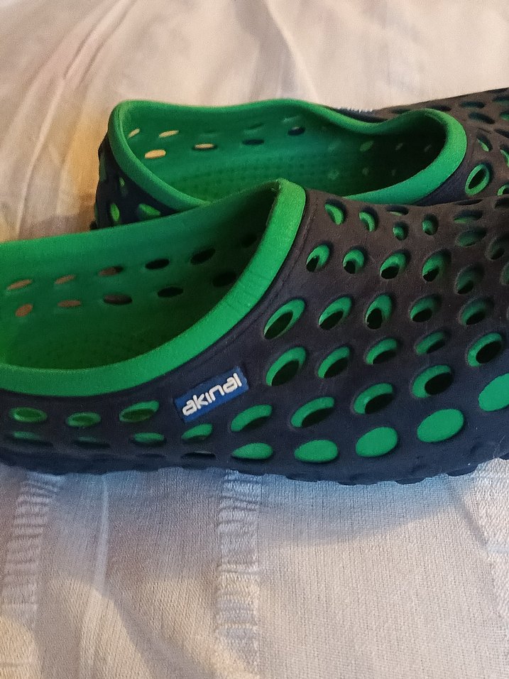 Erkek Yeşil gros plaj Terlik - Görsel 4