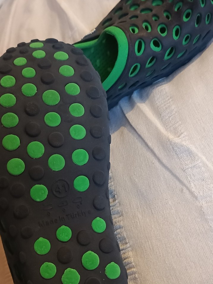 Erkek Yeşil gros plaj Terlik - Görsel 3