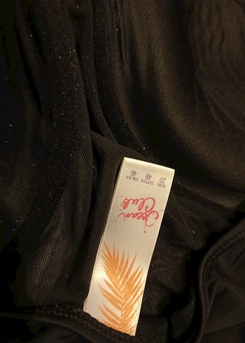 Düğmeli Siyah Gri Midi Mayo - Görsel 3