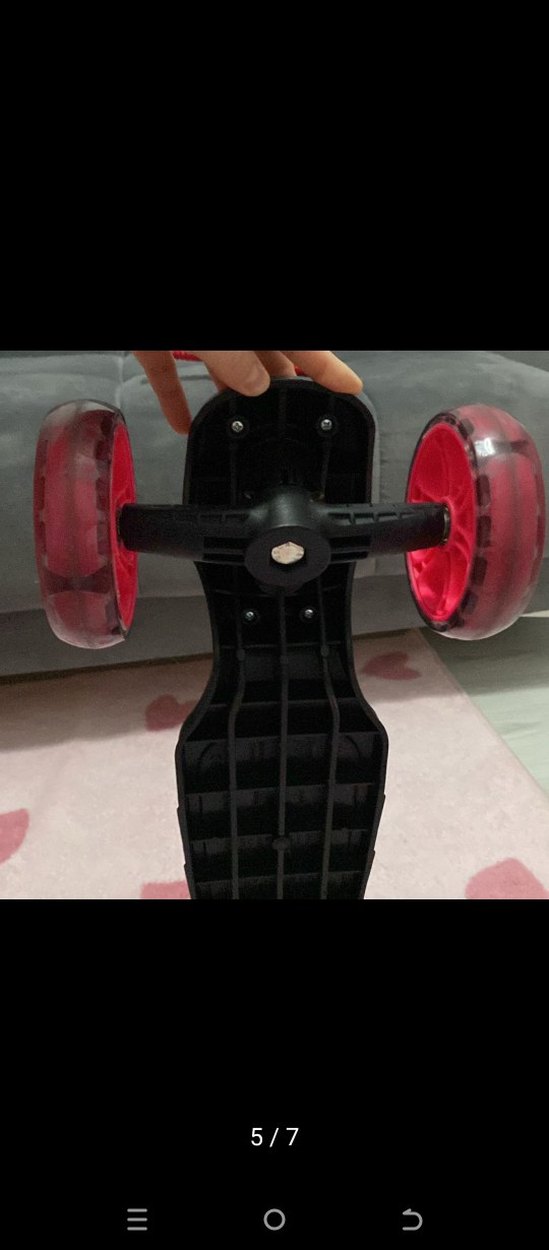 Kırmızı Çocuk Scooter'ı - Görsel 4