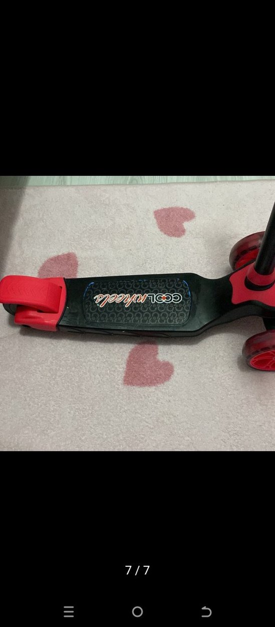 Kırmızı Çocuk Scooter'ı - Görsel 2